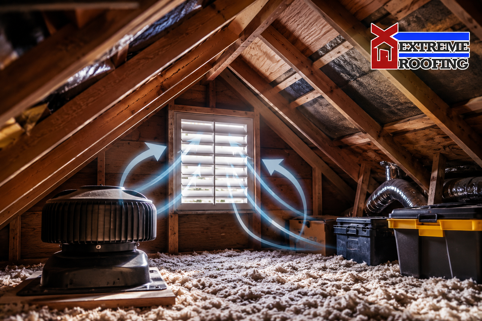 attic ventilation roof lifespan
