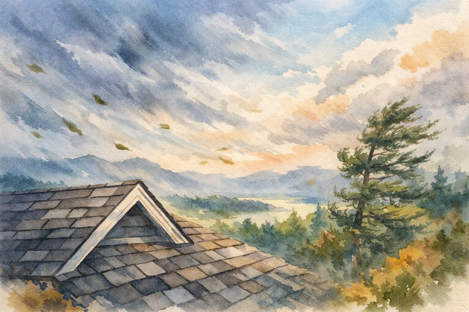 Best Shingles for High Winds in Upstate South Carolina
