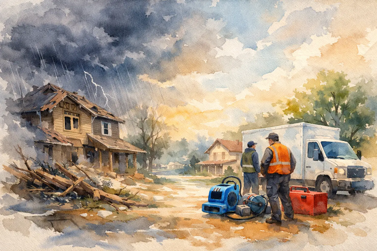 Choosing a Storm Damage Restoration Company