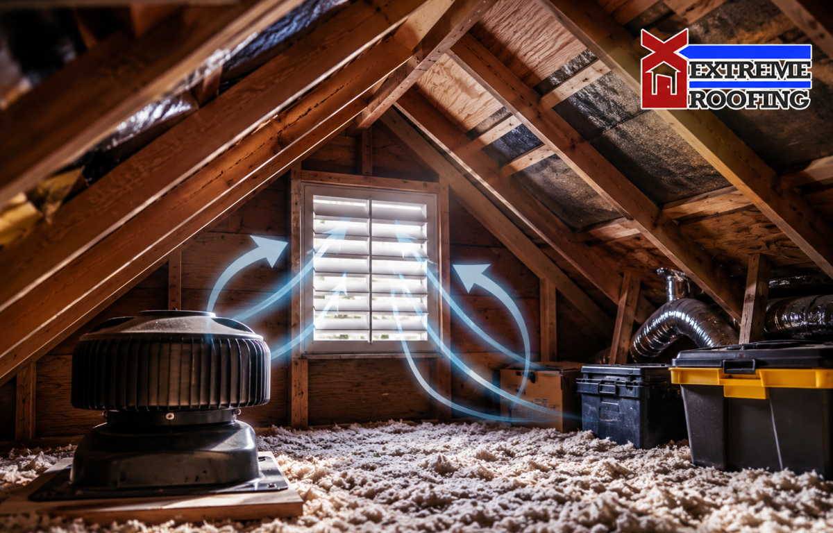 attic ventilation roof lifespan