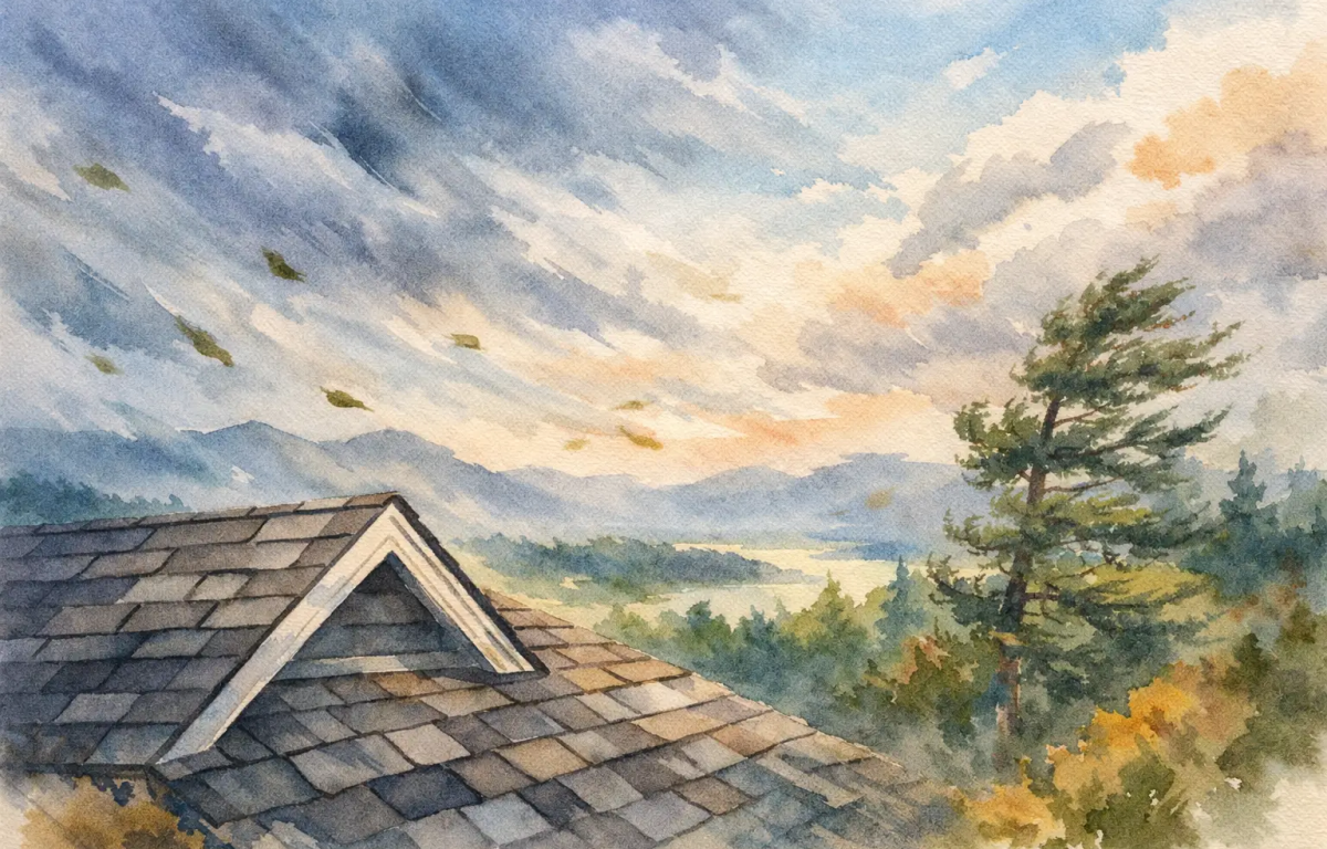 Best Shingles for High Winds in Upstate South Carolina