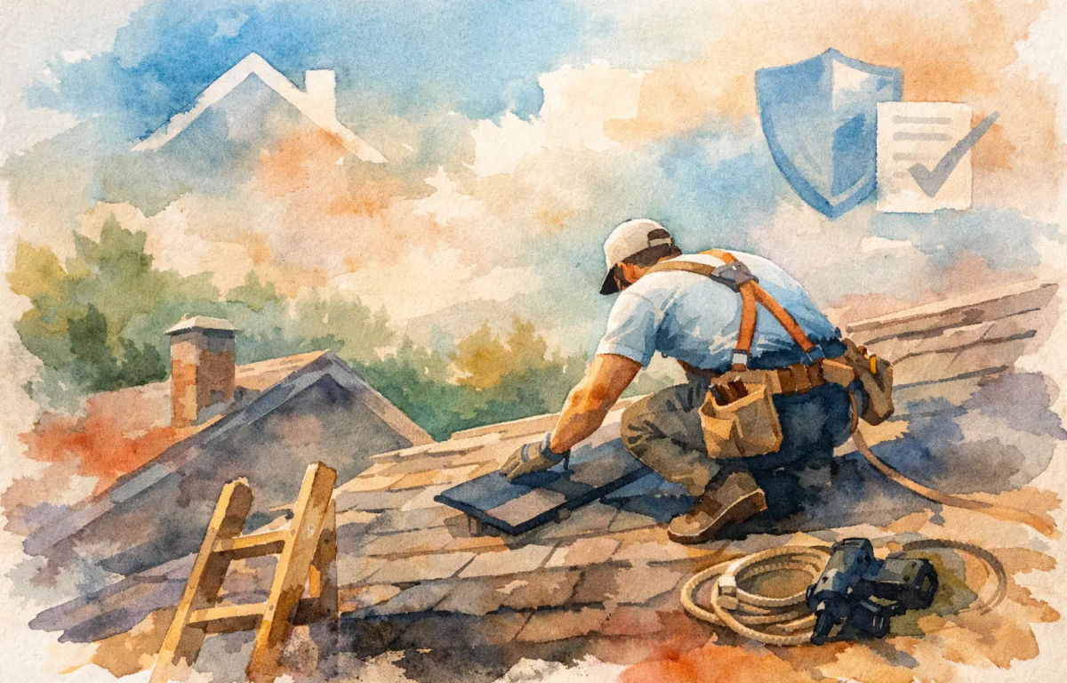 Choosing a Licensed, Bonded, Insured Roofing Contractor