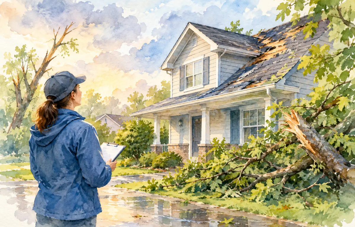 Guide to Post Storm Exterior Inspection at Home