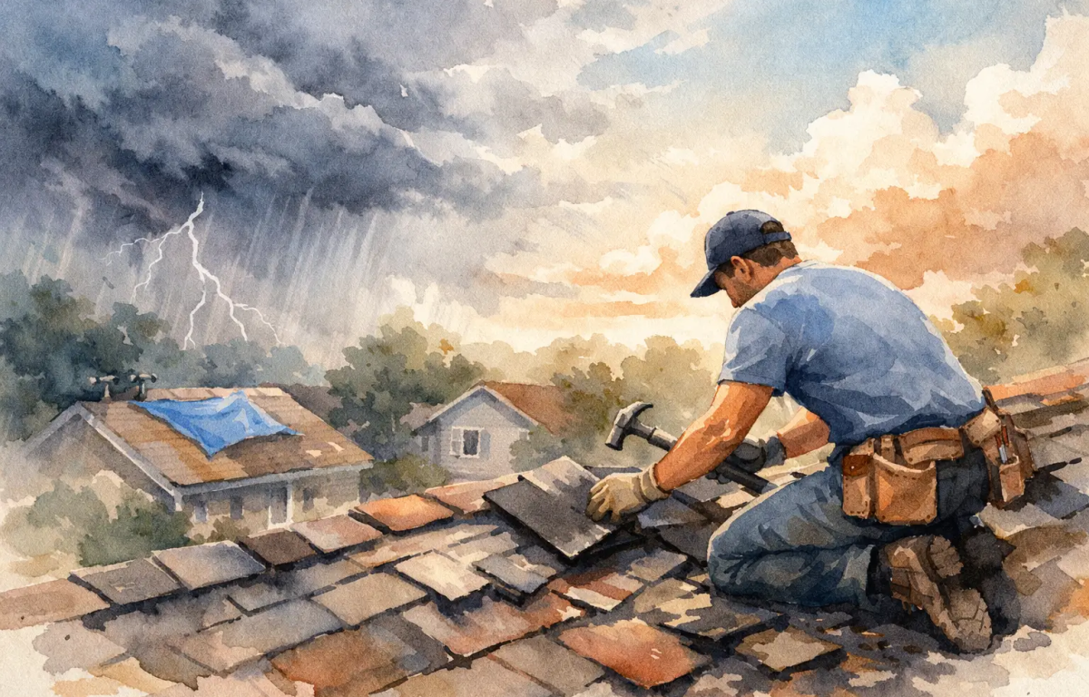 How to Choose a Roofing Contractor After a Storm