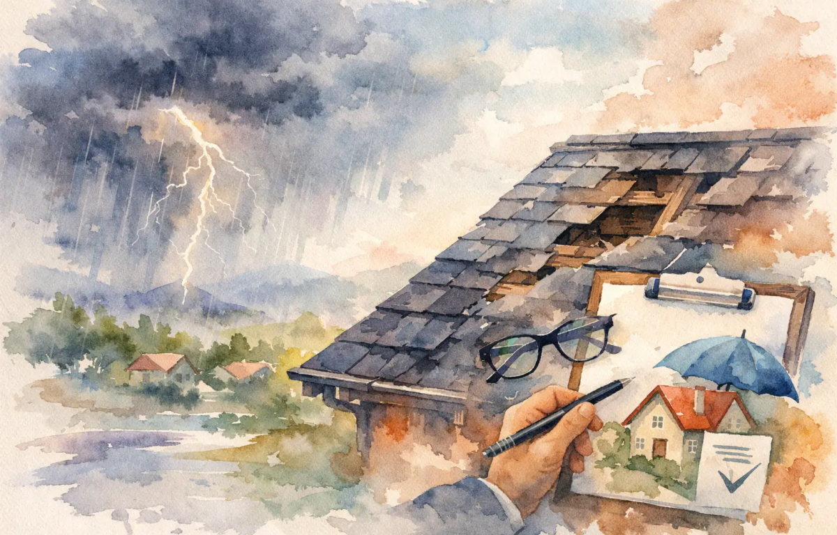 How to File a Storm Roof Insurance Claim