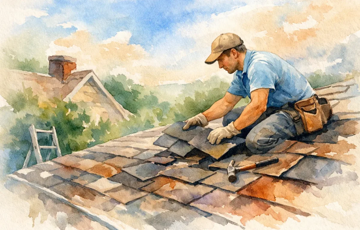 How to Replace Roof Shingles Safely