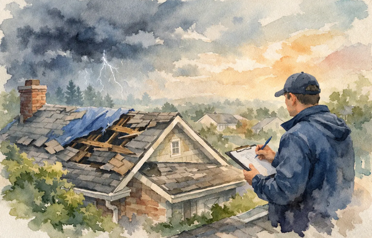 Insurance Claim Roof Damage Help for SC Homes