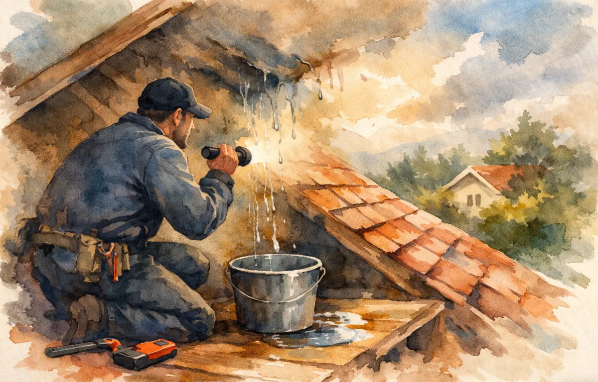 Roof Leak Detection: Find the Real Source Fast