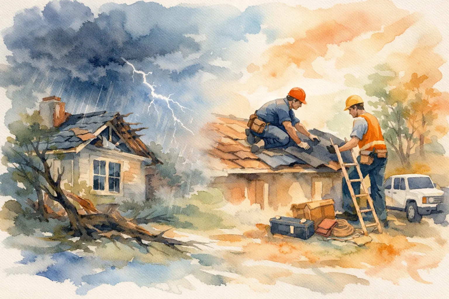 Finding Storm Damage Repair Contractors Near Me