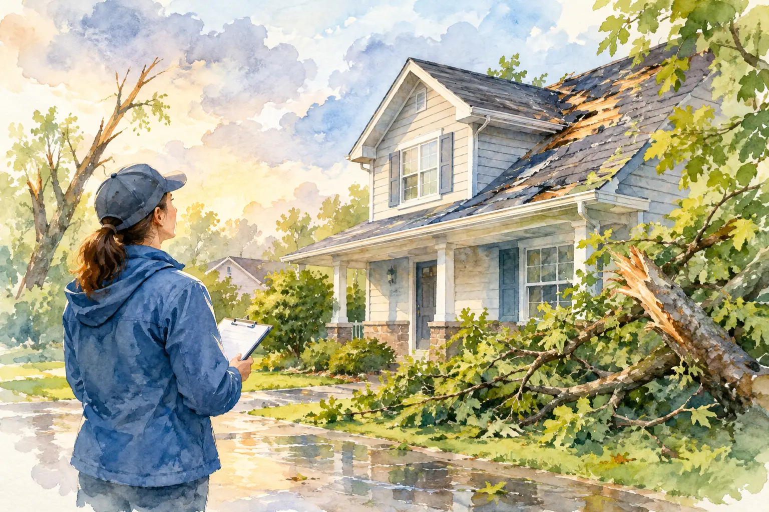 Guide to Post Storm Exterior Inspection at Home