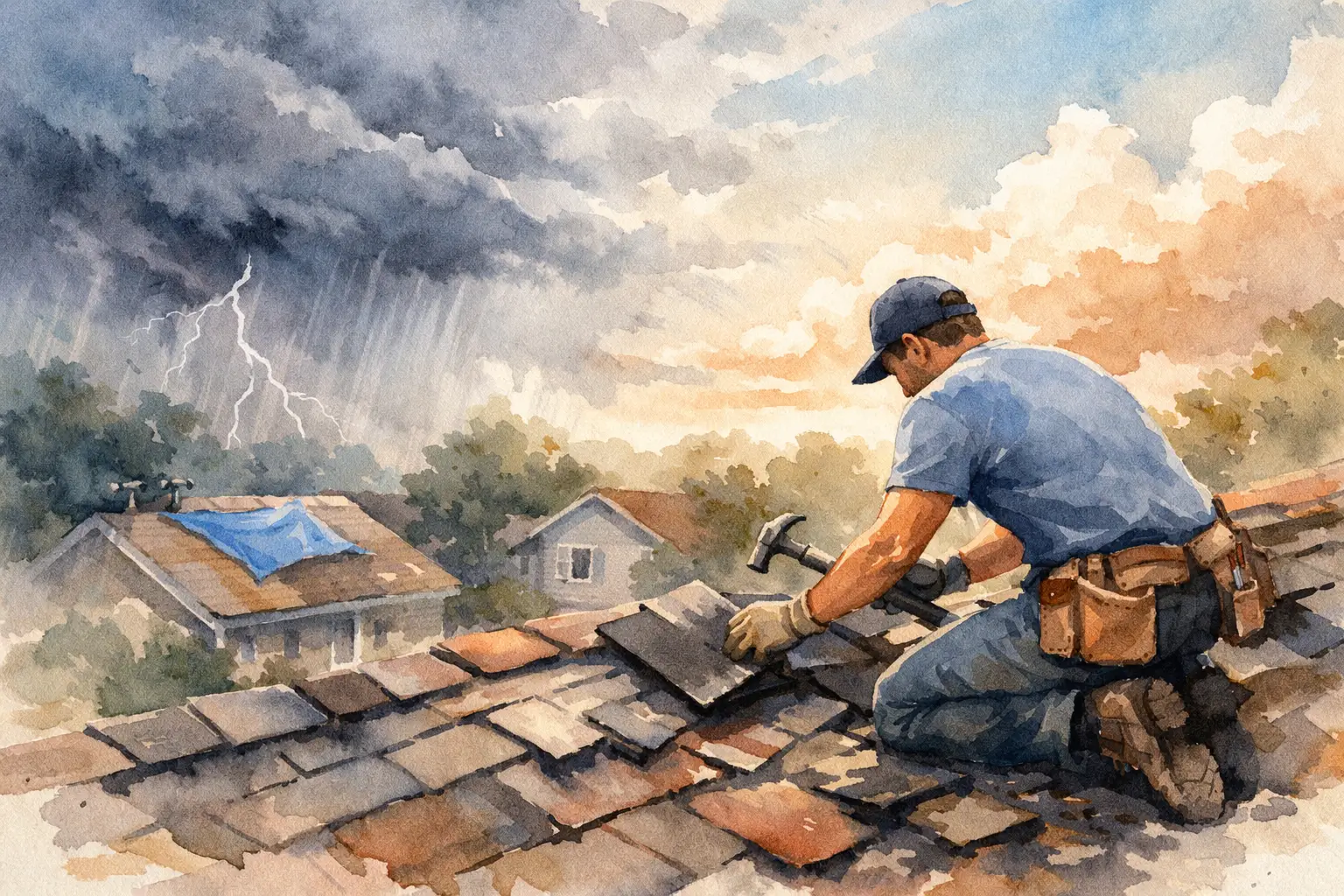 How to Choose a Roofing Contractor After a Storm
