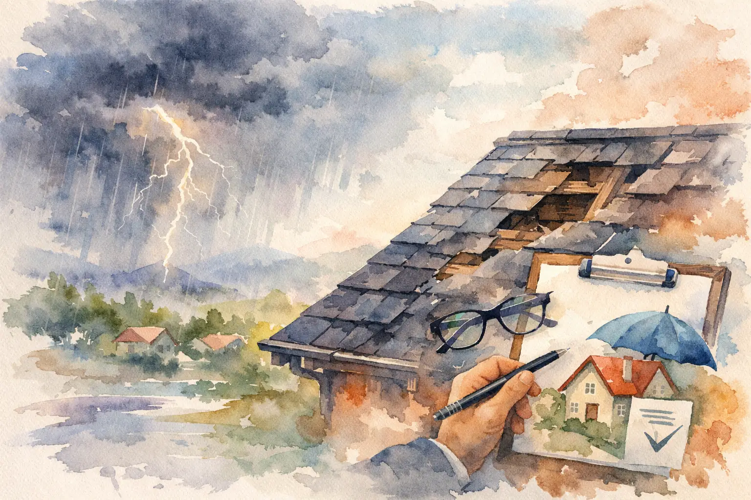 How to File a Storm Roof Insurance Claim