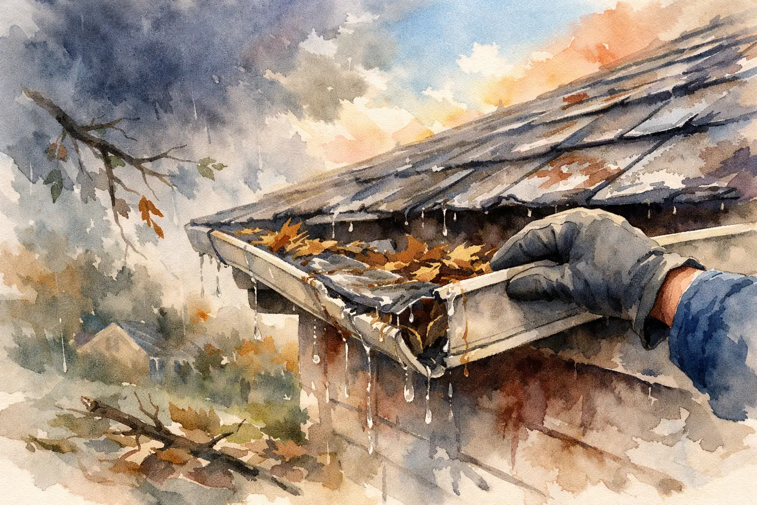 How to Inspect Gutters After Storm Damage