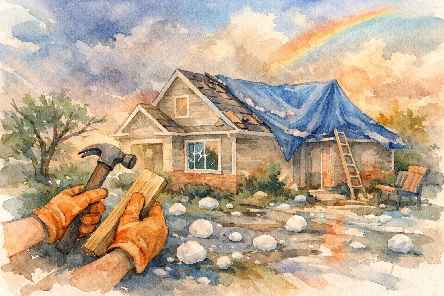 How to Protect Home After Hailstorm Damage