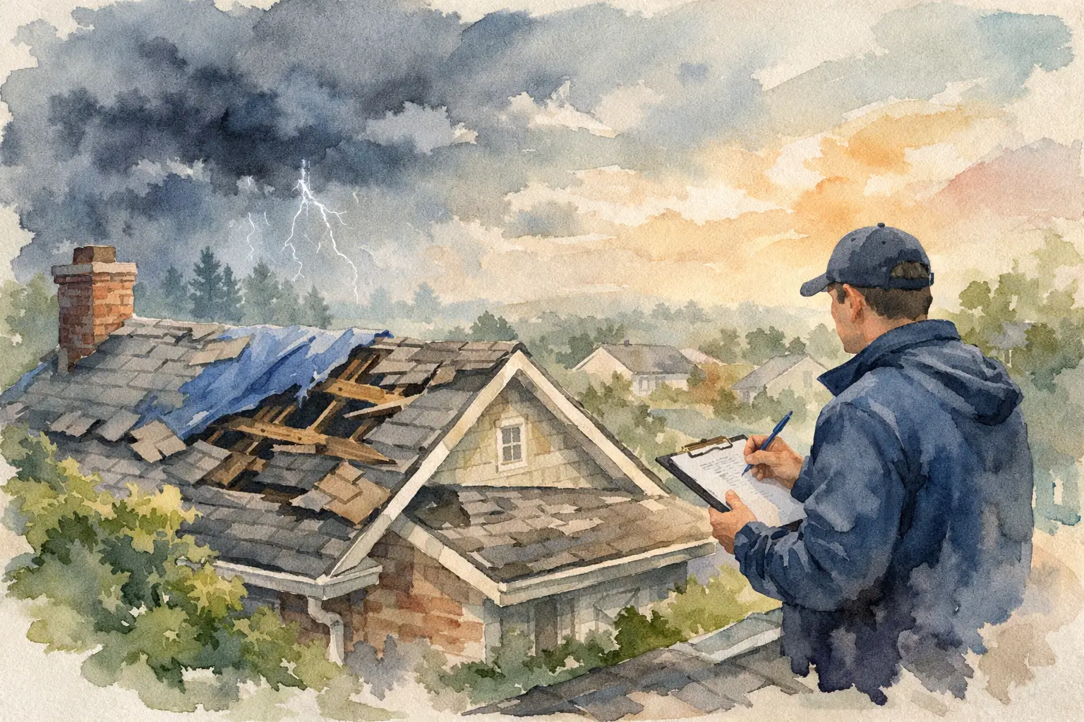 Insurance Claim Roof Damage Help for SC Homes