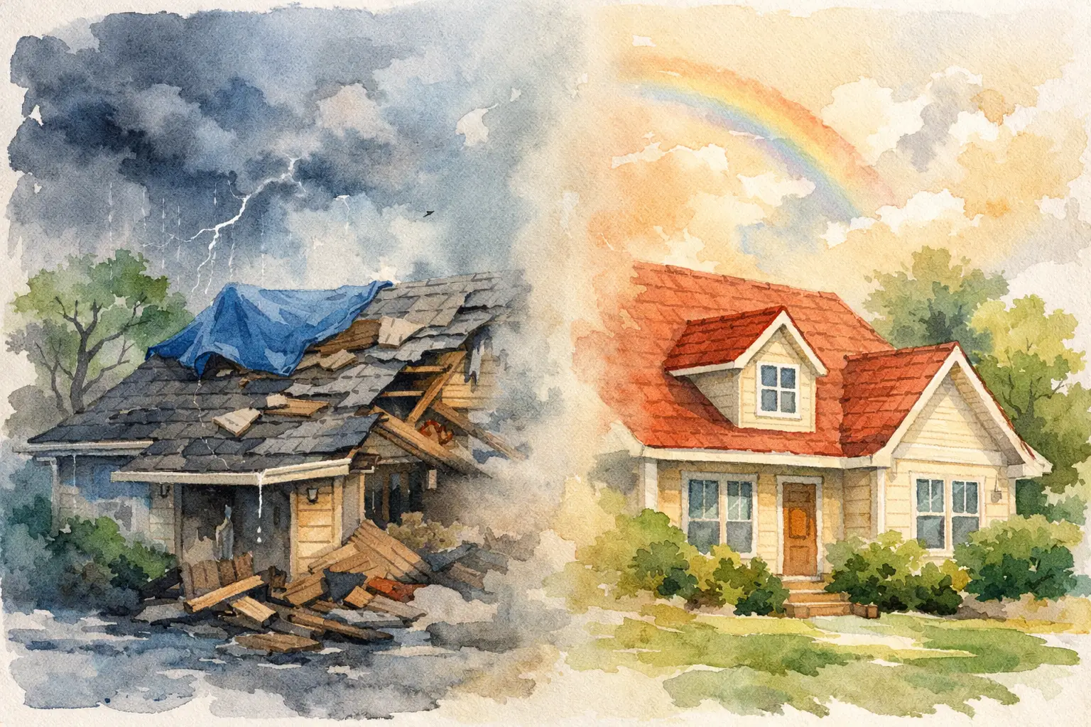 Insurance Restoration Versus Retail Roofing