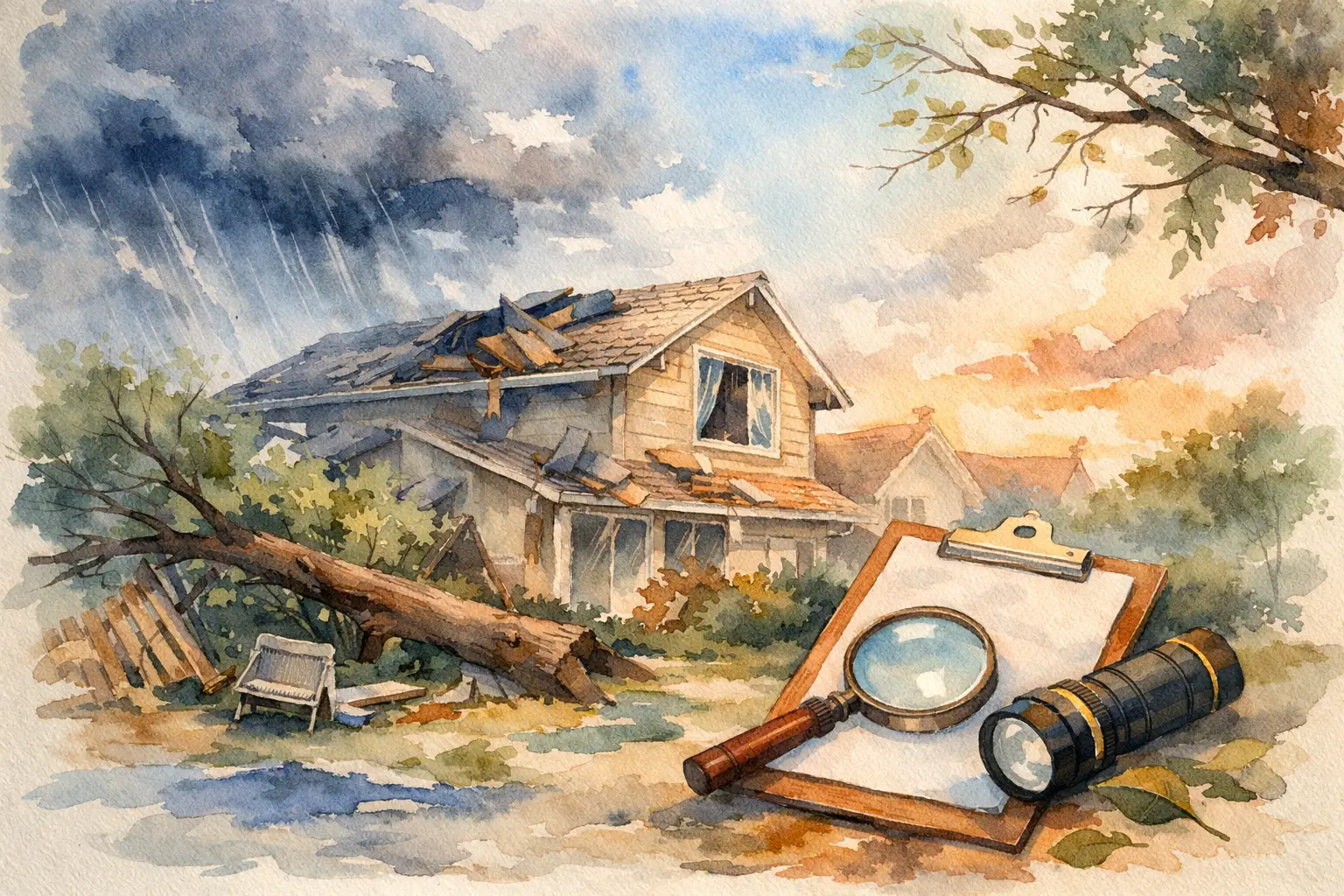 Residential Storm Damage Inspection Checklist