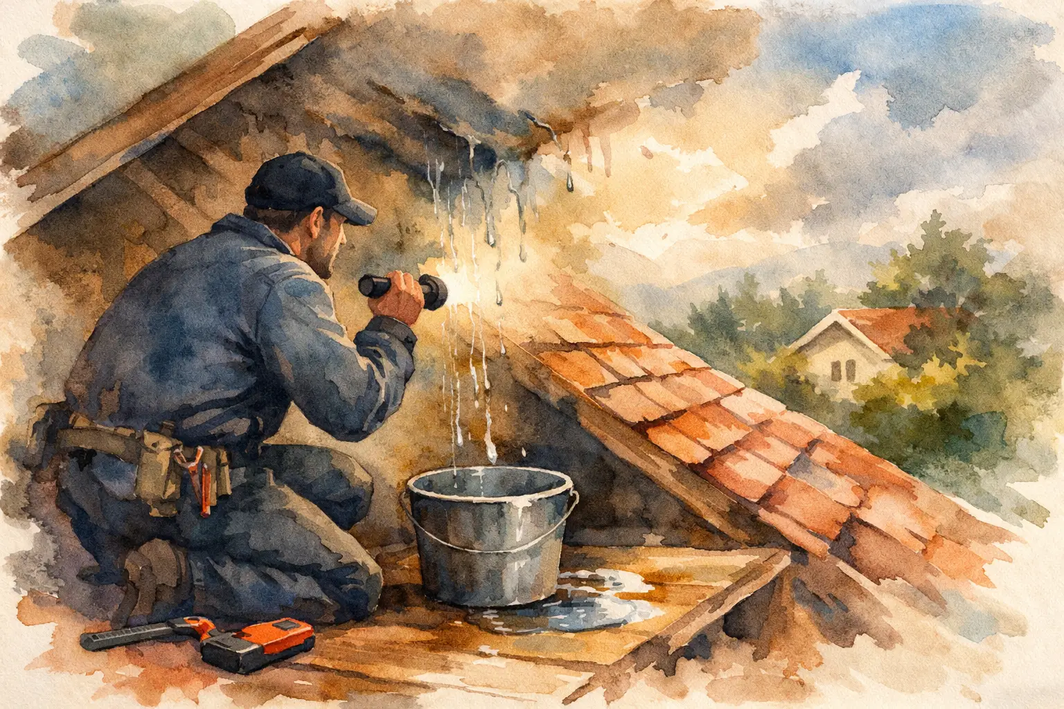 Roof Leak Detection: Find the Real Source Fast